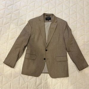 Banana Republic Men's Cotton Tan Sport Coat Blazer Jacket 40S Tailored Fit